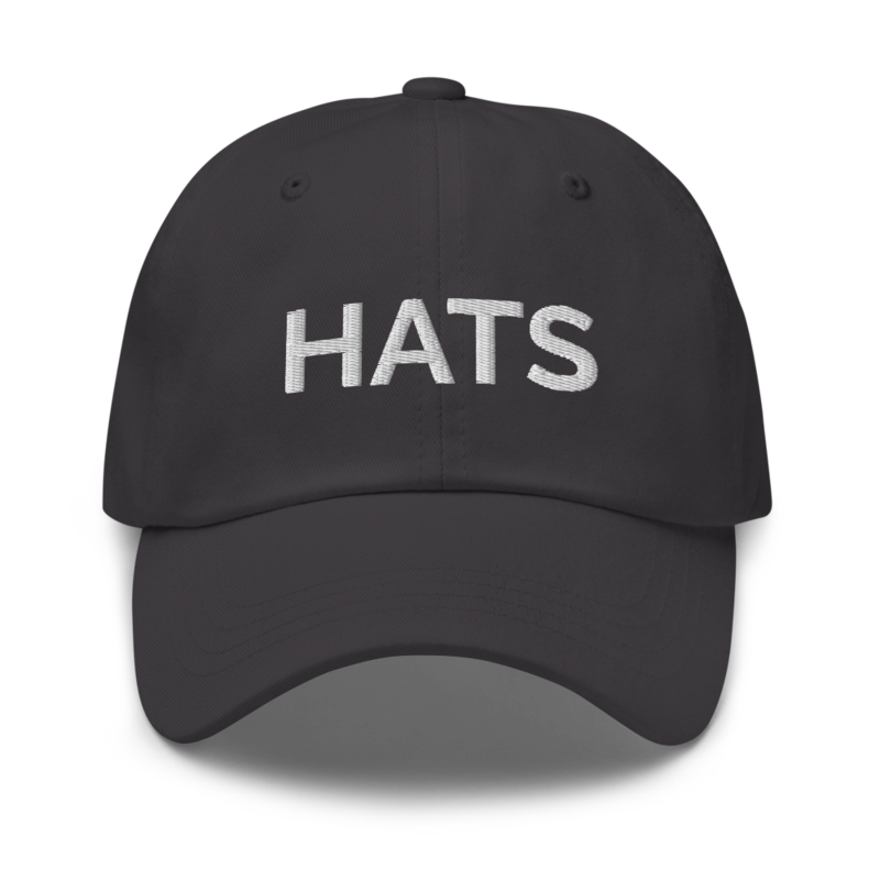 Hats Hat - Dark Grey