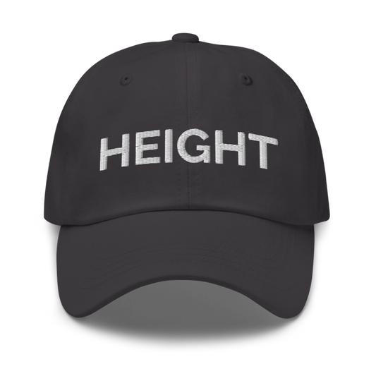 Height Hat - Dark Grey