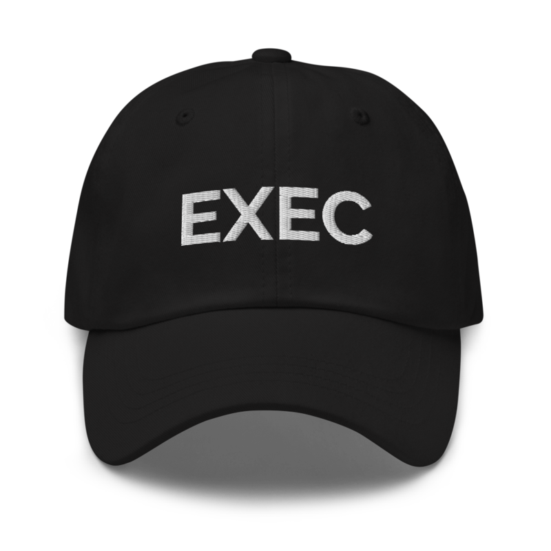 Exec Hat - Black