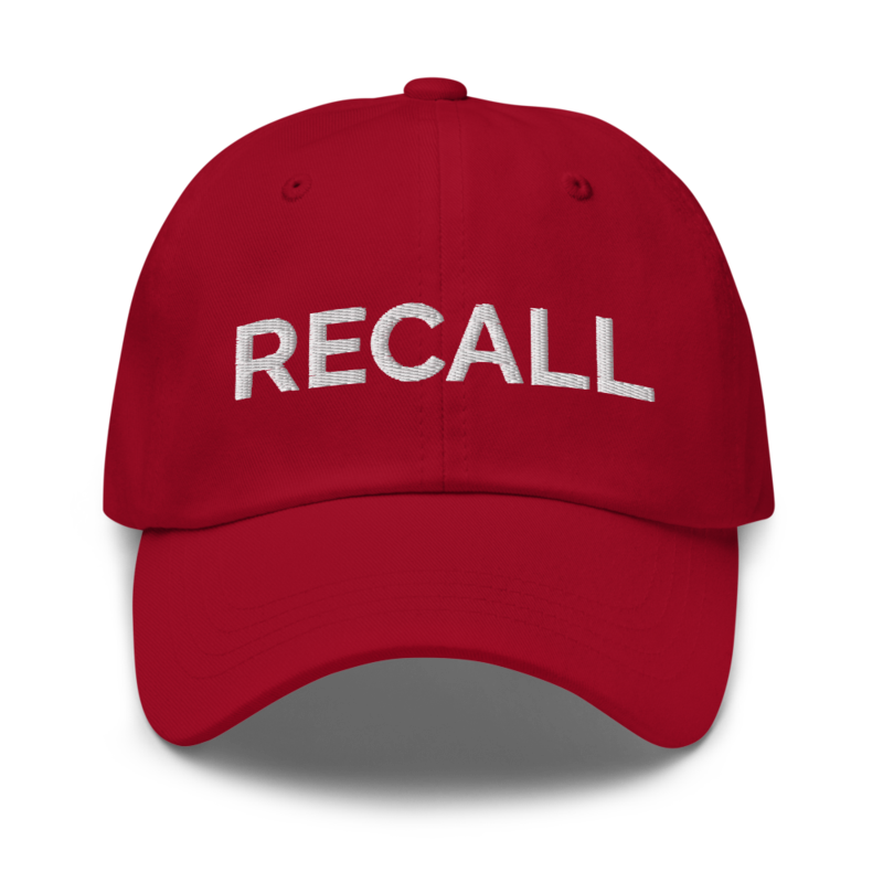 Recall Hat - Cranberry