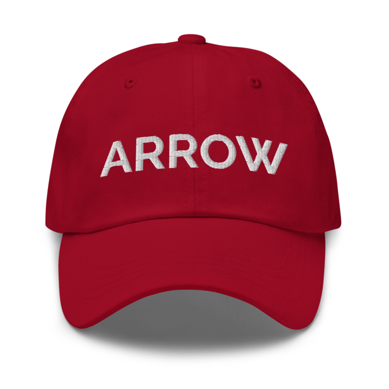 Arrow Hat - Cranberry