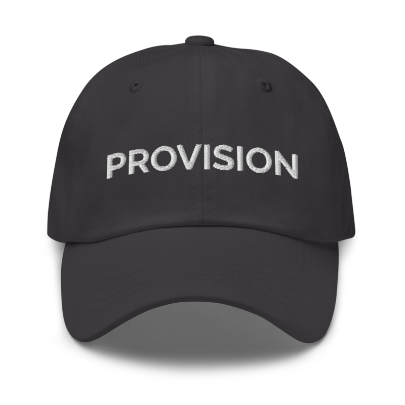 Provision Hat - Dark Grey