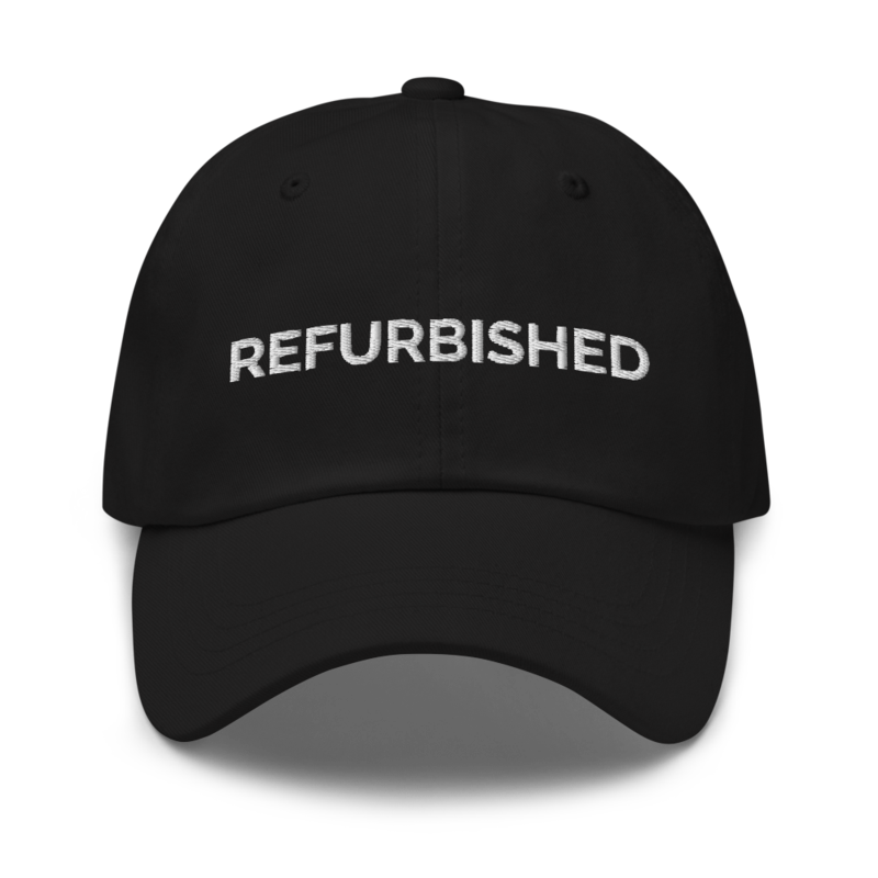 Refurbished Hat - Black