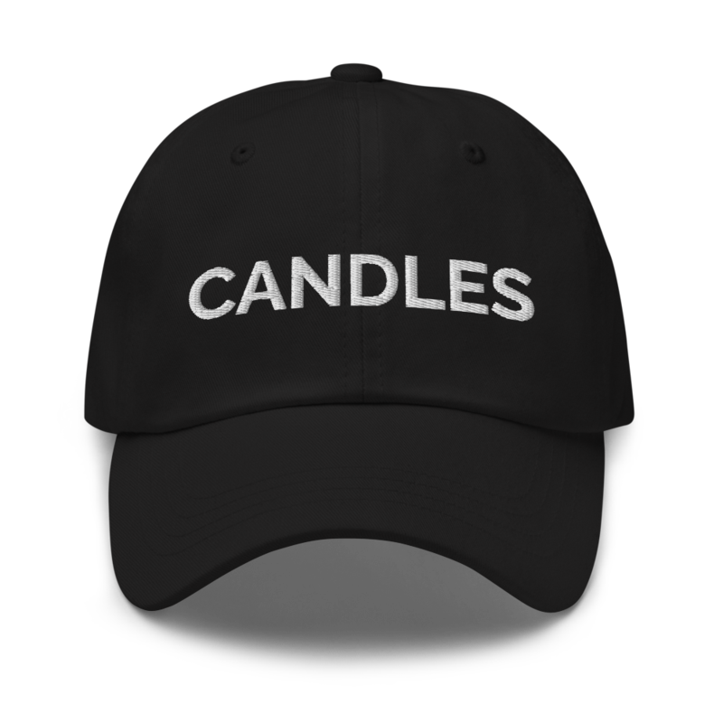 Candles Hat - Black