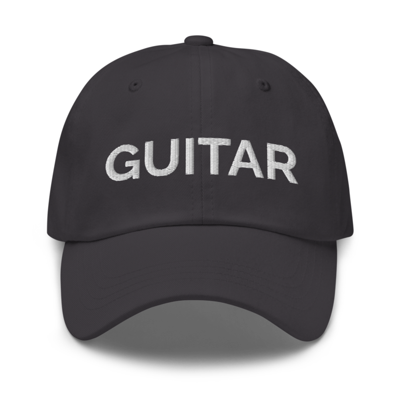 Guitar Hat - Dark Grey