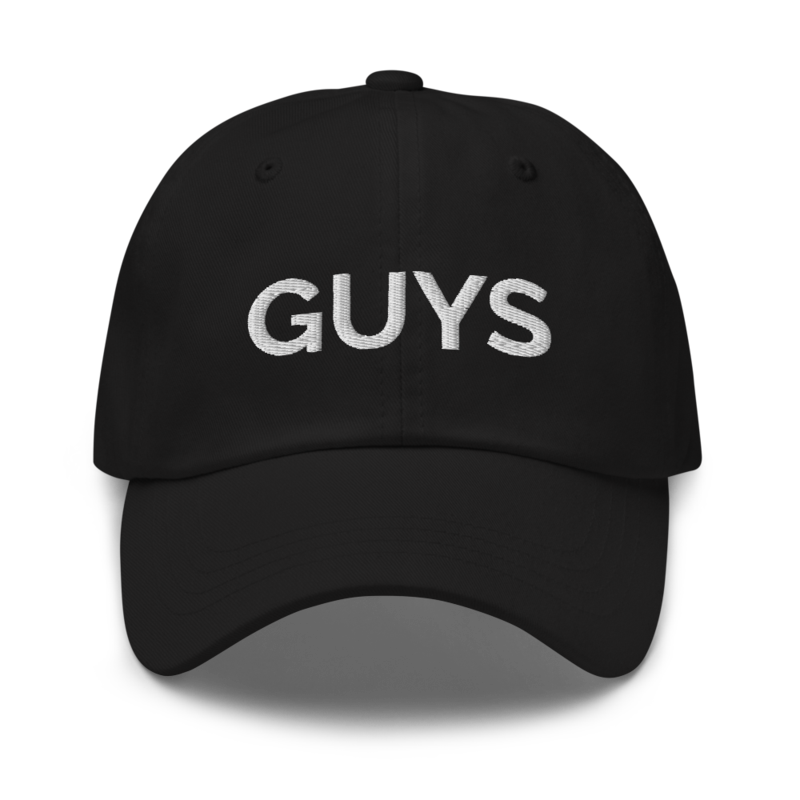 Guys Hat - Black