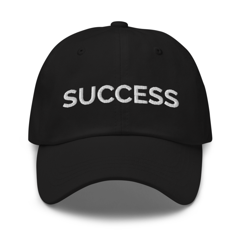 Success Hat - Black