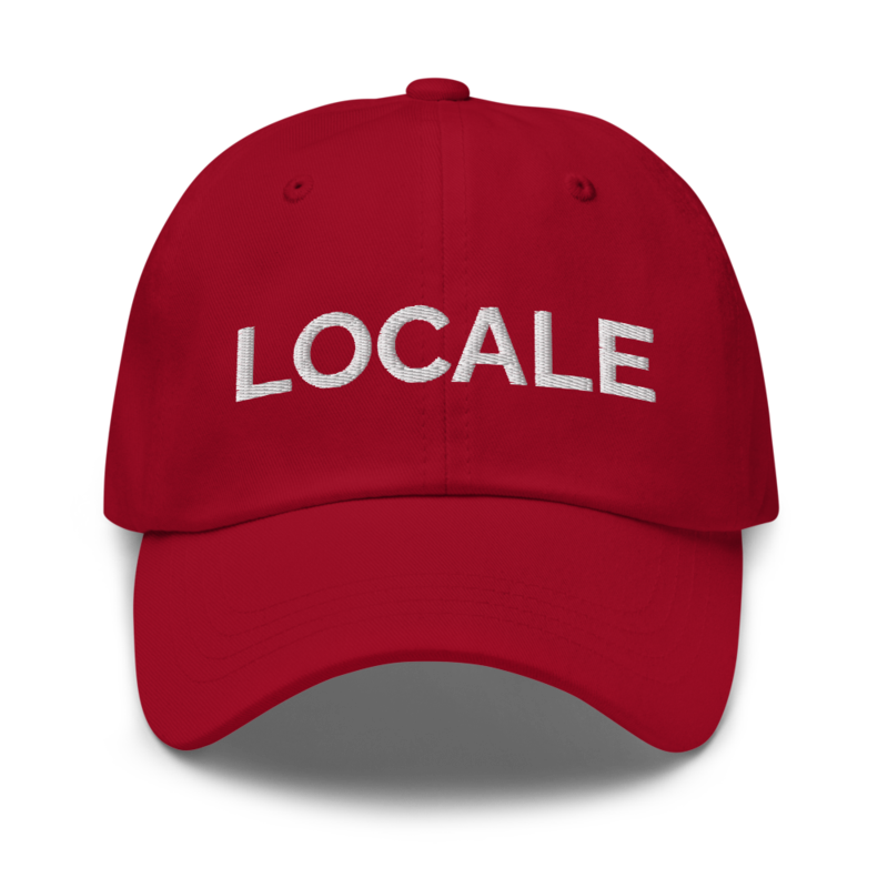 Locale Hat - Cranberry