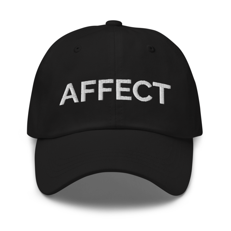 Affect Hat - Black