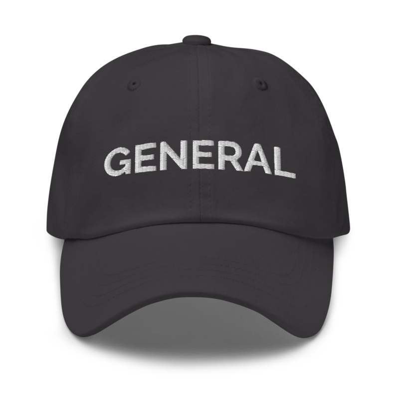 General Hat - Dark Grey