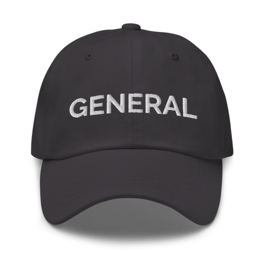 General Hat - Dark Grey