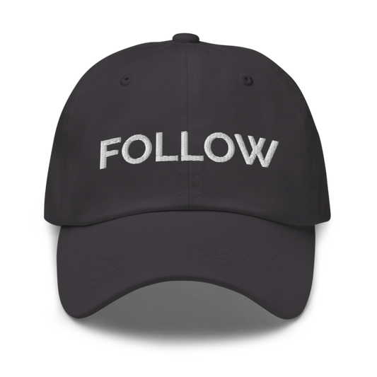 Follow Hat - Dark Grey