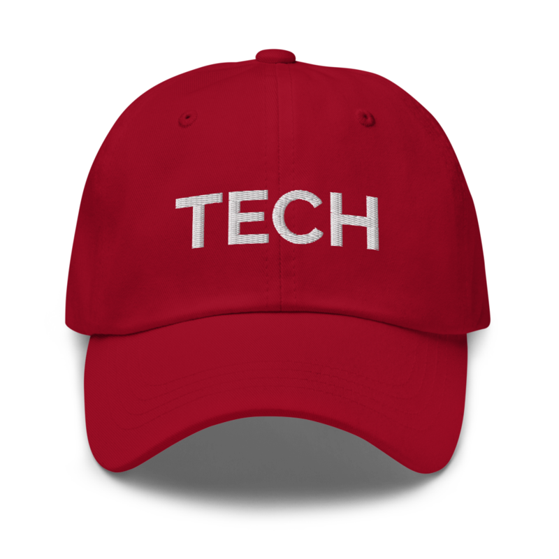 Tech Hat - Cranberry