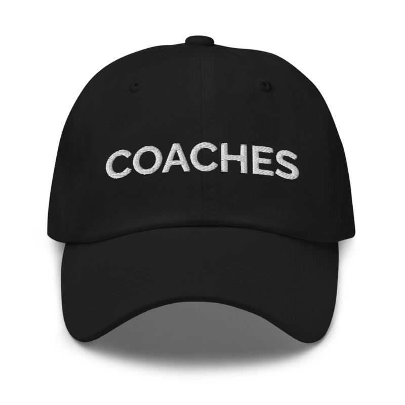 Coaches Hat - Black