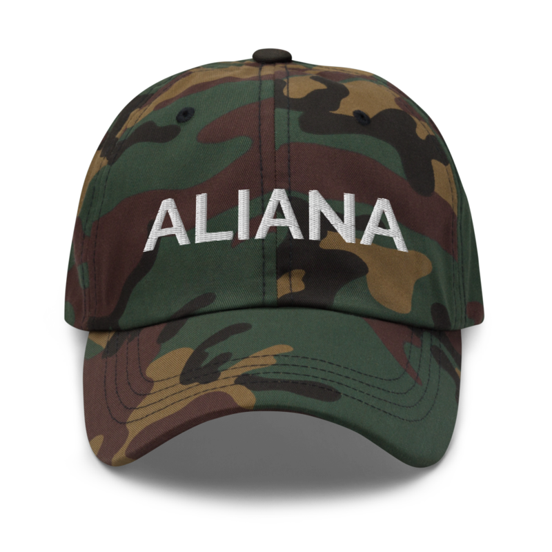 Aliana Hat - Green Camo