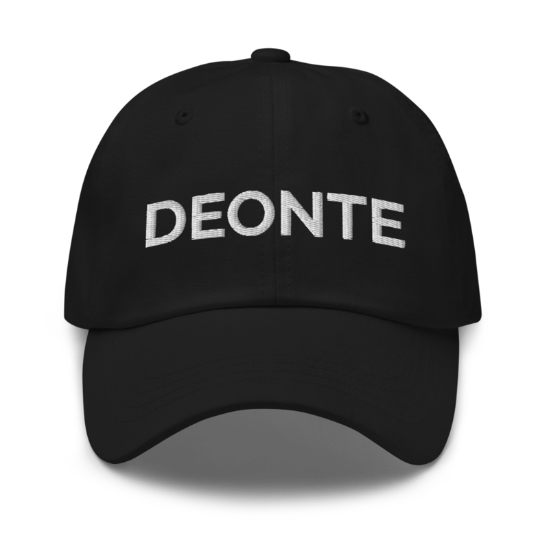 Deonte Hat - Black