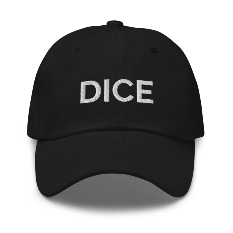 Dice Hat - Black