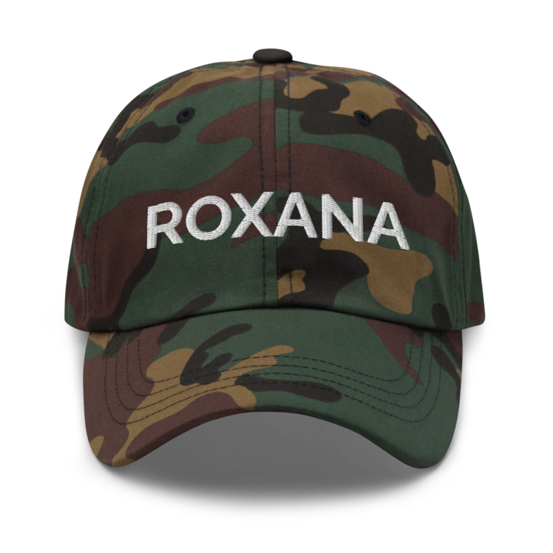 Roxana Hat - Green Camo