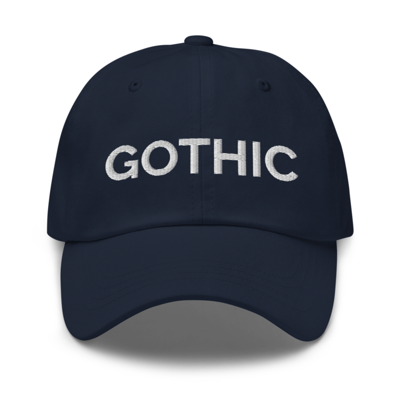 Gothic Hat - Navy