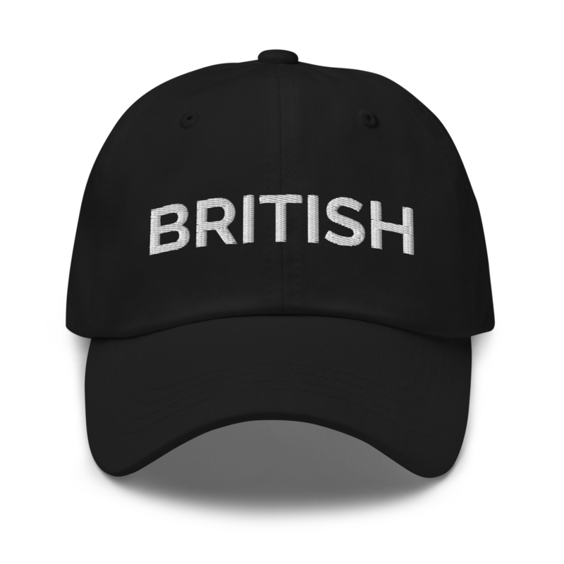 British Hat - Black