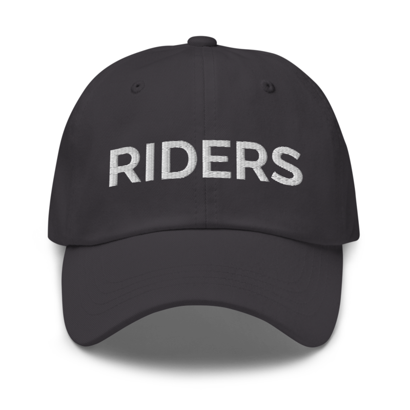 Riders Hat - Dark Grey