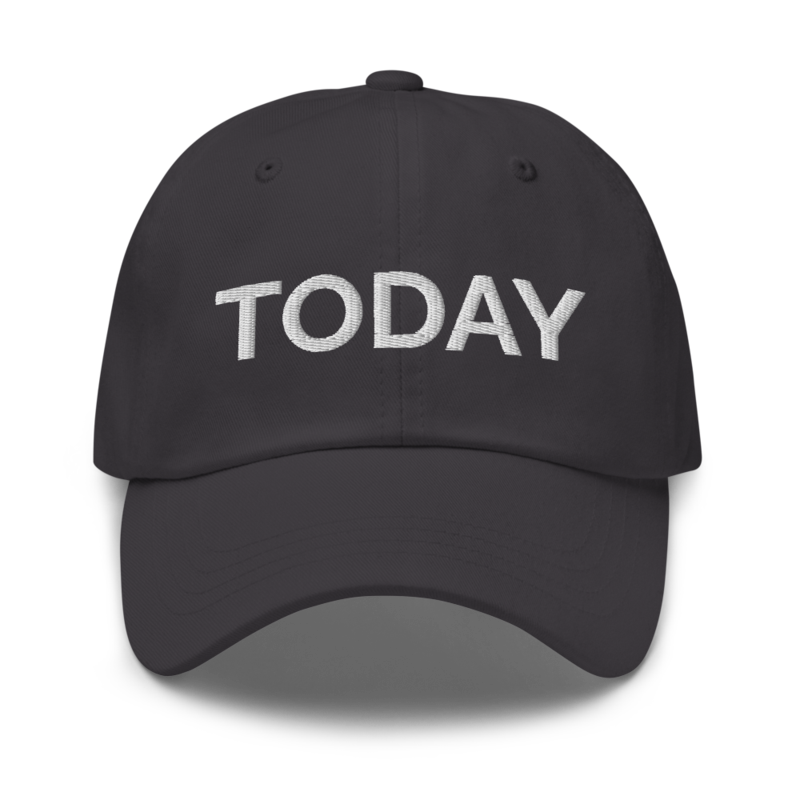 Today Hat - Dark Grey