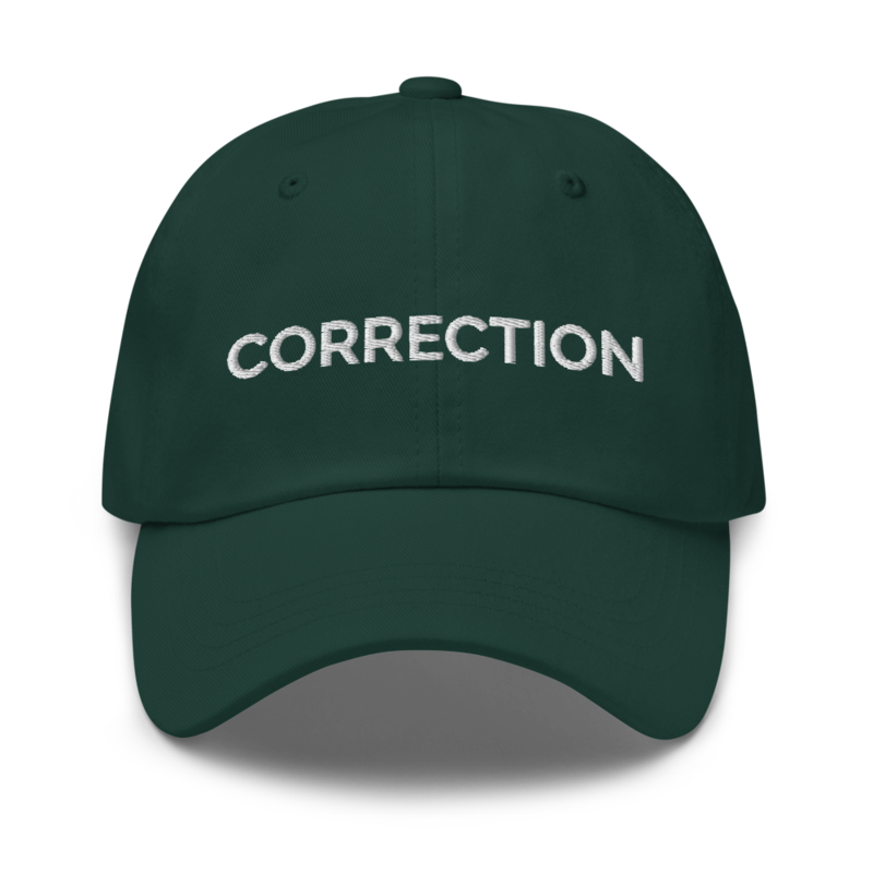 Correction Hat - Spruce