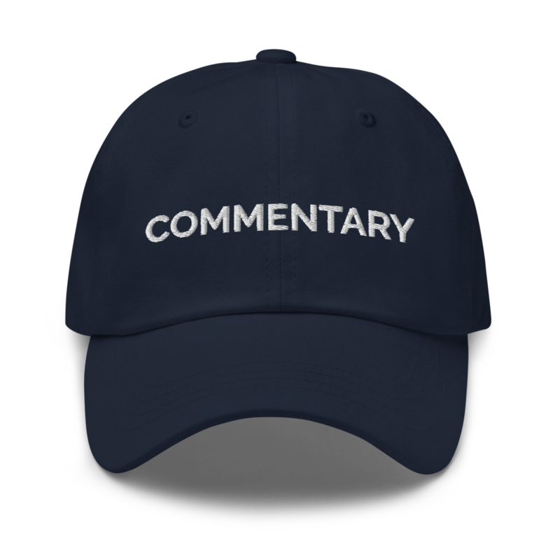 Commentary Hat - Navy