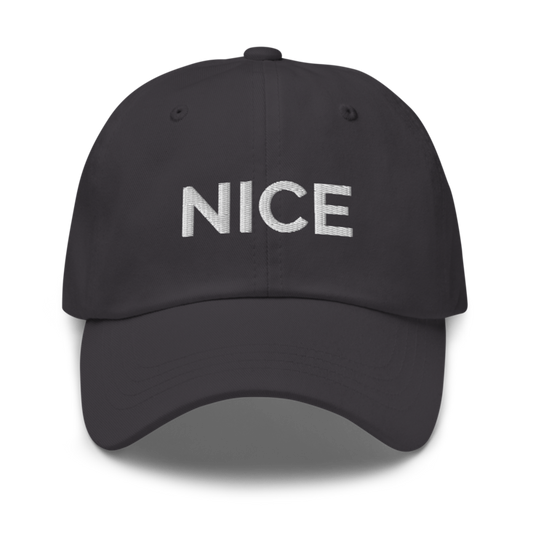 Nice Hat - Dark Grey