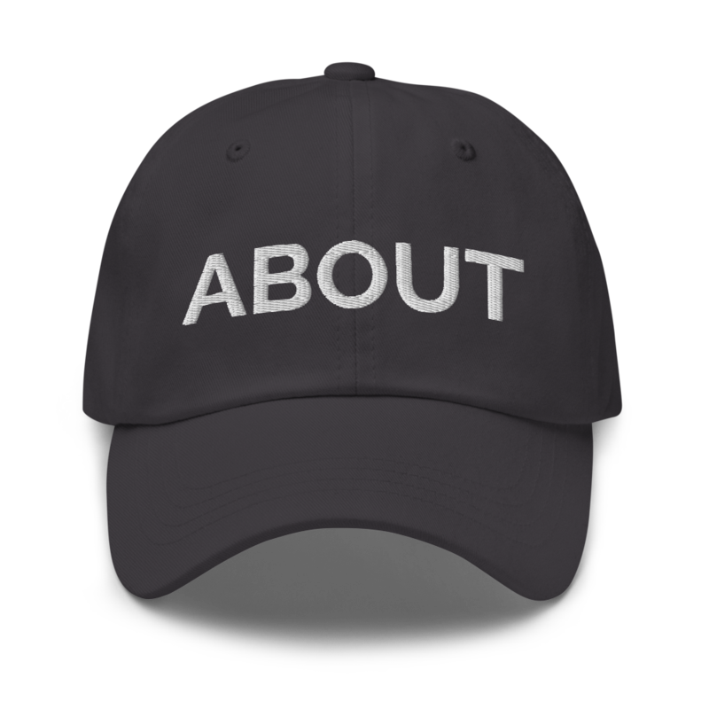 About Hat - Dark Grey