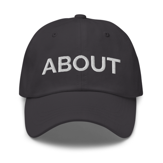 About Hat - Dark Grey