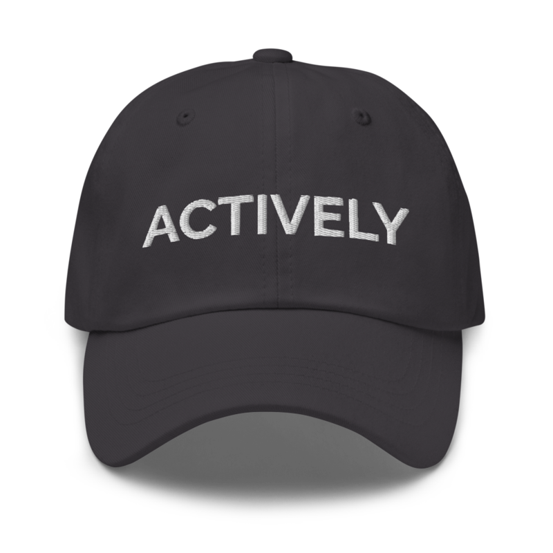 Actively Hat - Dark Grey
