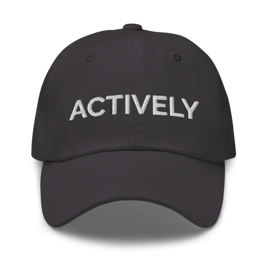 Actively Hat - Dark Grey