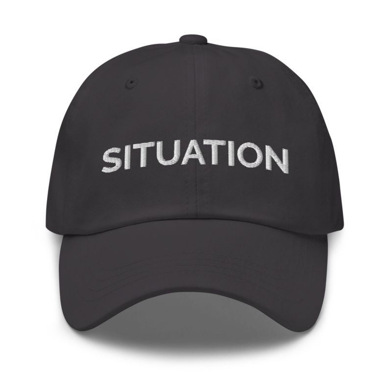 Situation Hat - Dark Grey