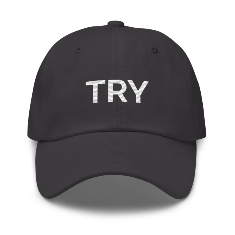 Try Hat - Dark Grey