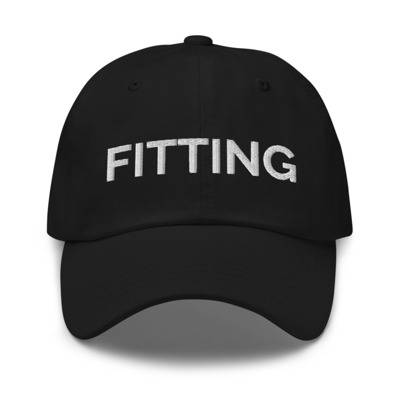 Fitting Hat - Black