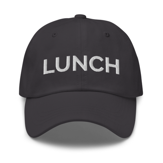 Lunch Hat - Dark Grey