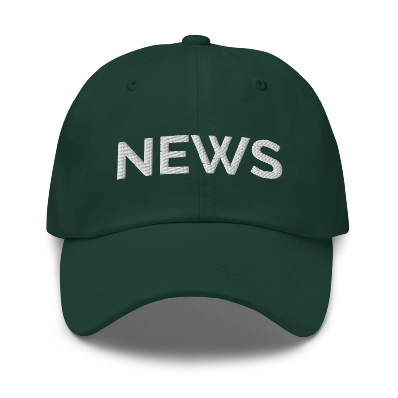 News Hat - Spruce