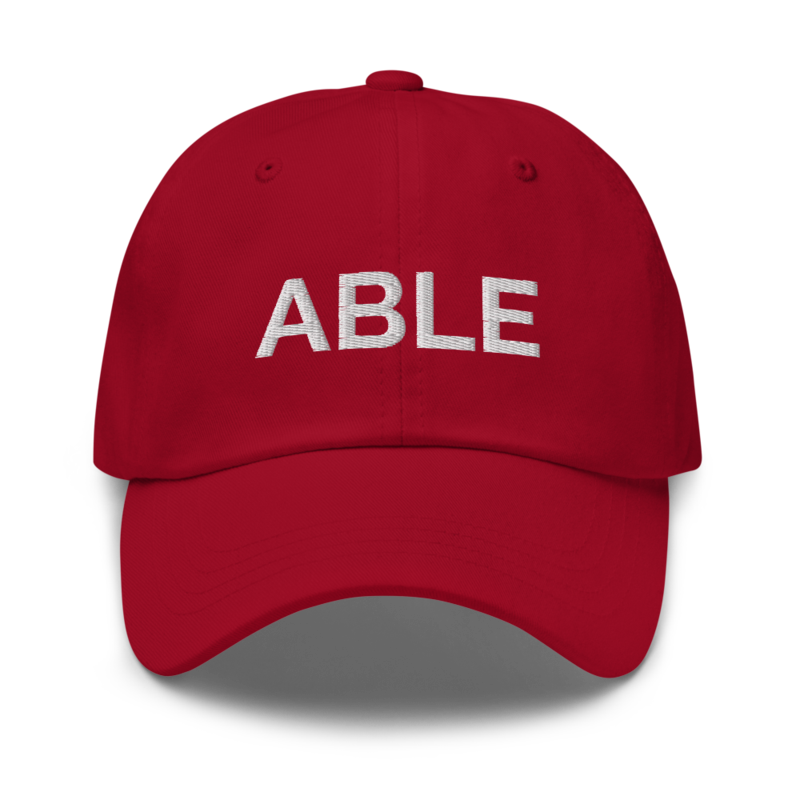 Able Hat - Cranberry