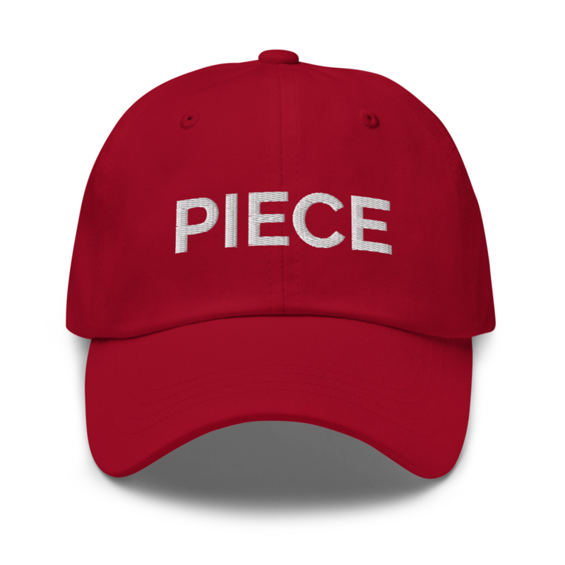 Piece Hat - Cranberry