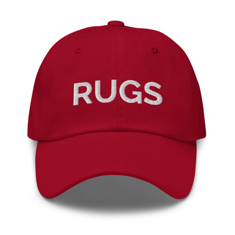 Rugs Hat - Cranberry