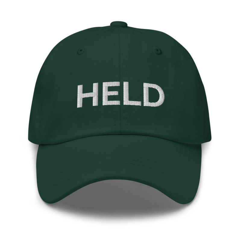 Held Hat - Spruce