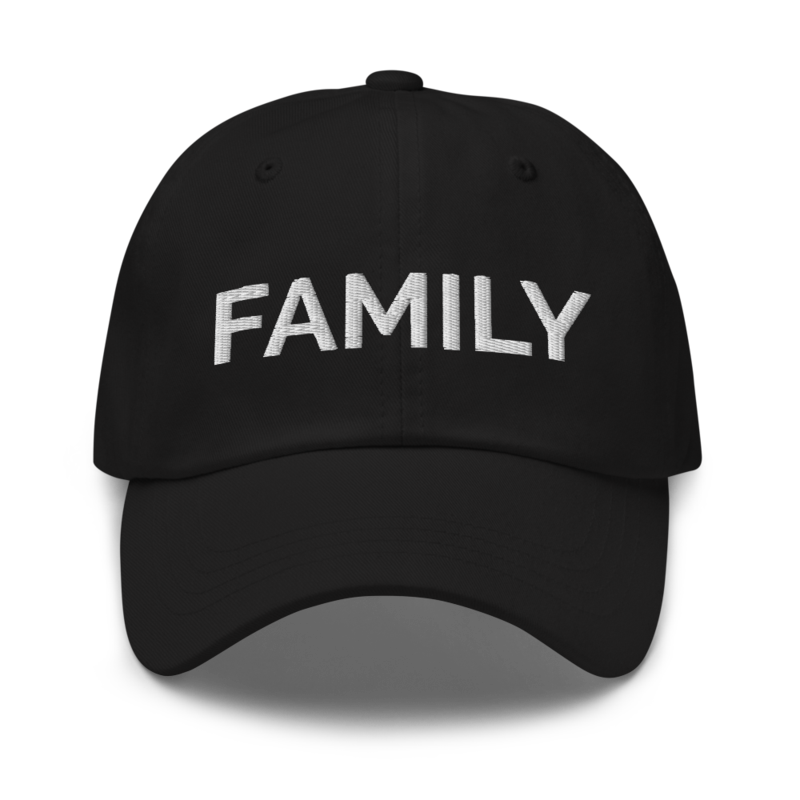 Family Hat - Black