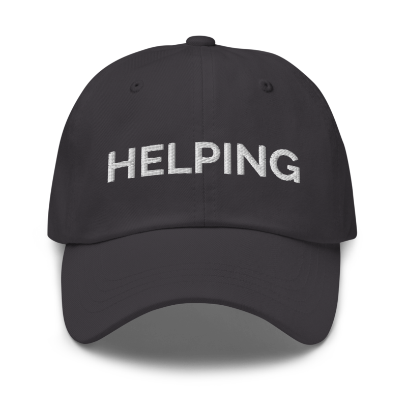 Helping Hat - Dark Grey
