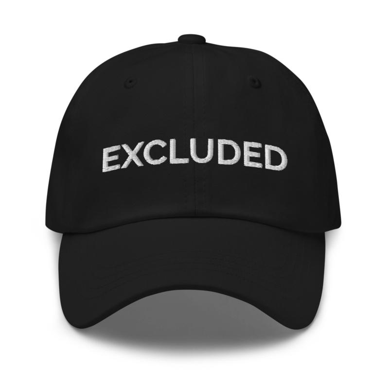 Excluded Hat - Black