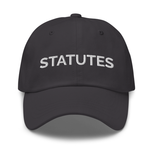 Statutes Hat - Dark Grey