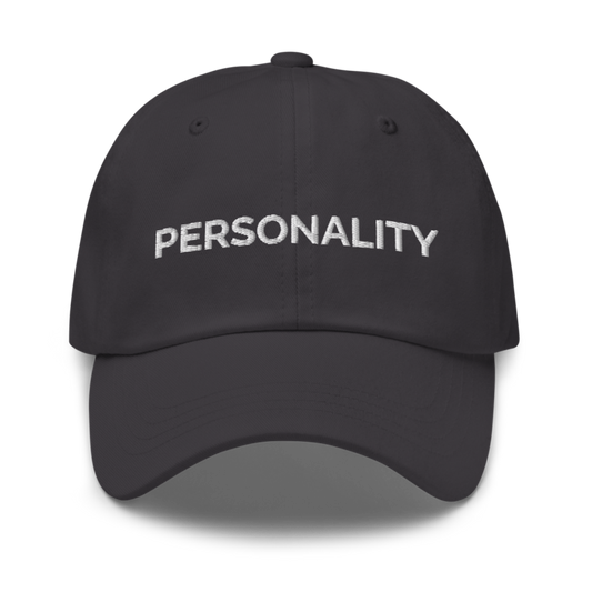Personality Hat - Dark Grey