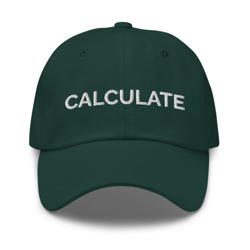 Calculate Hat - Spruce