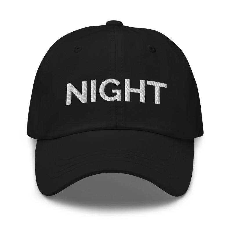 Night Hat - Black