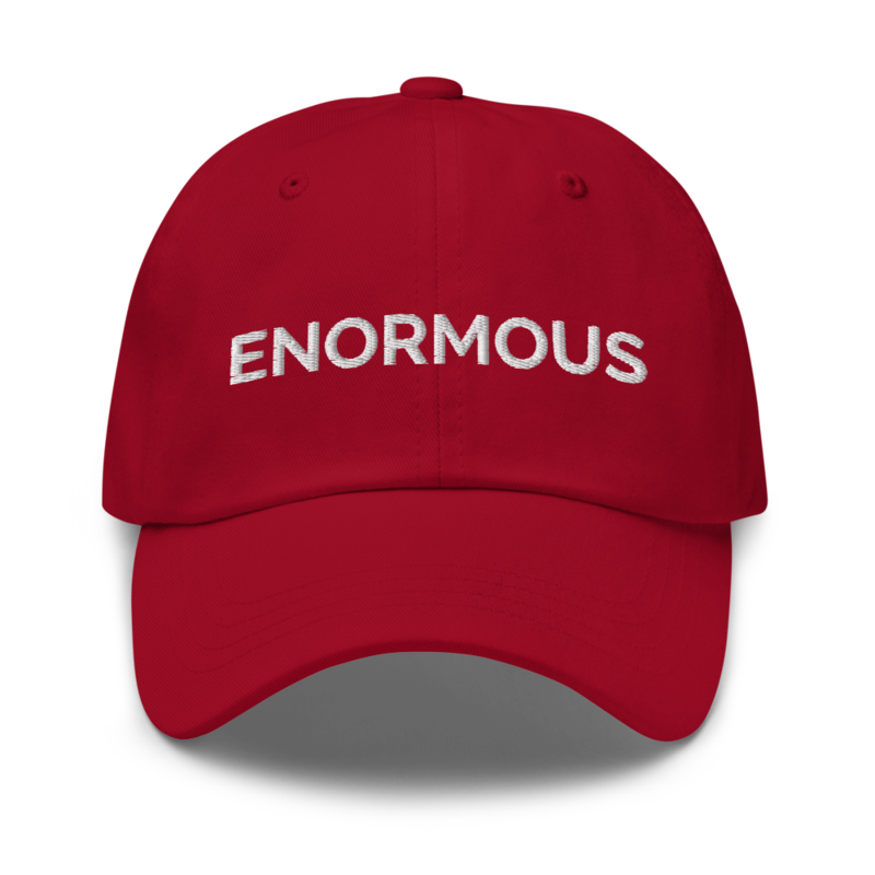 Enormous Hat - Cranberry
